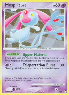 Mesprit, Mysterious Treasures
