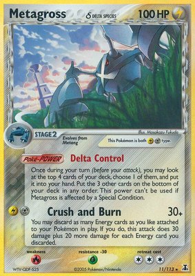 Metagross (Delta Species), EX Delta Species