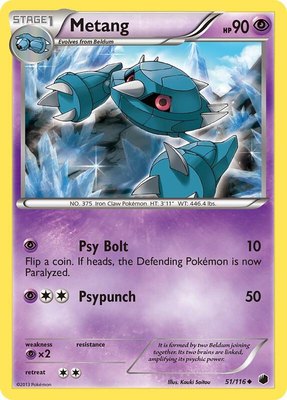 Metang, Plasma Freeze