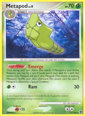 Metapod, Great Encounters