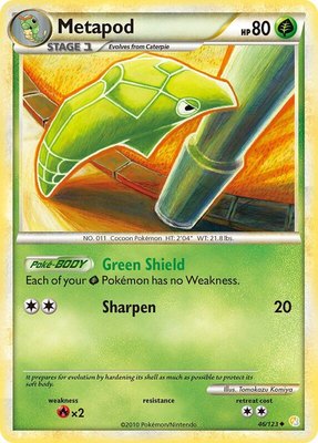 Metapod, HeartGold SoulSilver