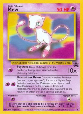 Mew (8), WoTC Promo