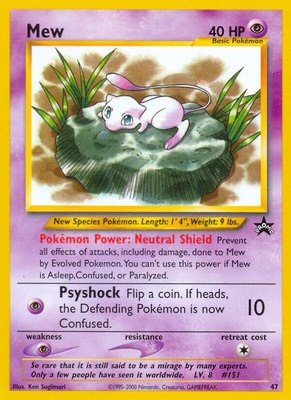 Mew (47), WoTC Promo