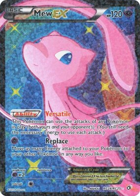 Mew EX (Full Art), Legendary Treasures: Radiant Collection