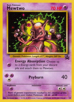 Mewtwo (14), WoTC Promo