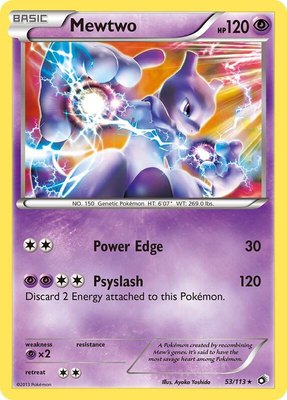 Mewtwo, Legendary Treasures