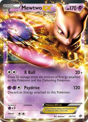 Mewtwo EX, Legendary Treasures