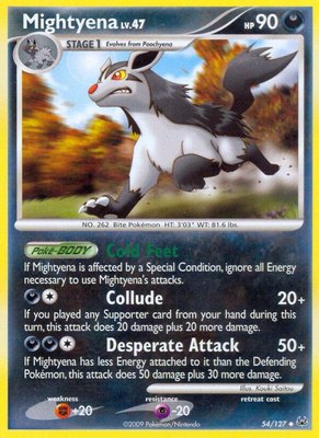 Mightyena, Platinum