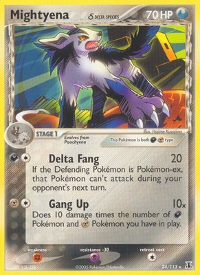 Mightyena (Delta Species), EX Delta Species