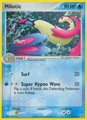 Milotic, EX Emerald