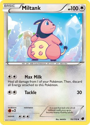 Miltank, Plasma Freeze