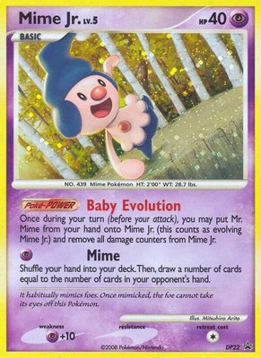 Mime Jr., Diamond and Pearl Promos