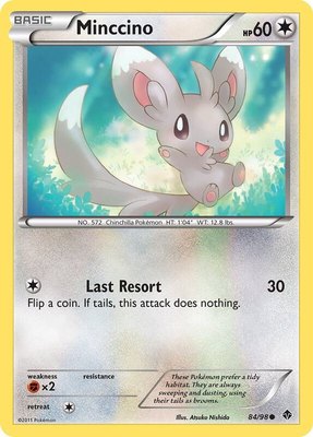 Minccino, Emerging Powers