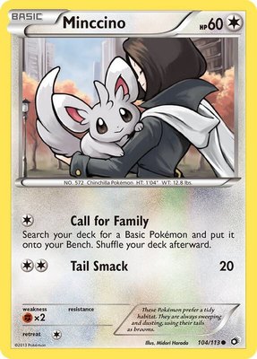 Minccino, Legendary Treasures
