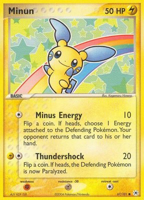 Minun, EX Hidden Legends