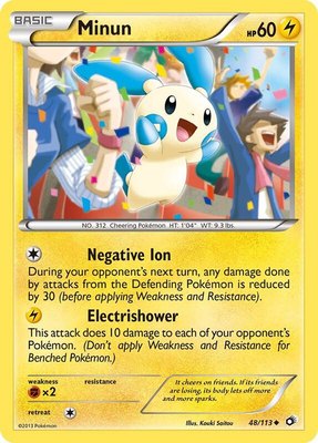 Minun, Legendary Treasures