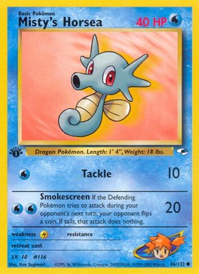 Misty's Horsea, Gym Heroes
