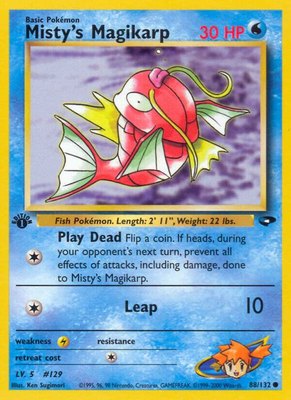 Misty's Magikarp, Gym Challenge
