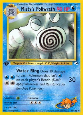 Misty's Poliwrath, Gym Heroes