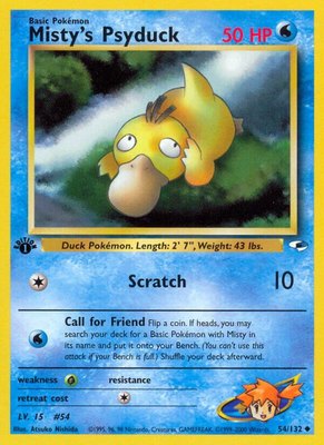 Misty's Psyduck, Gym Heroes