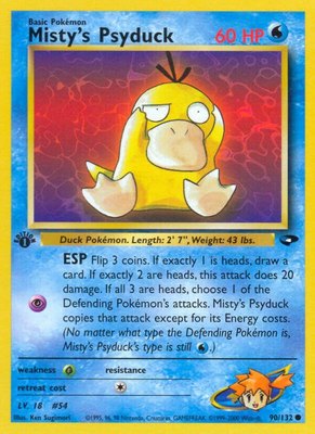 Misty's Psyduck, Gym Challenge