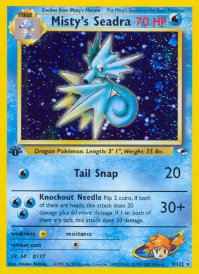 Misty's Seadra, Gym Heroes