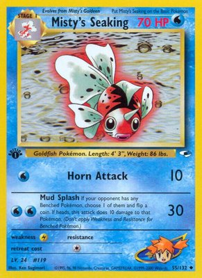 Misty's Seaking, Gym Heroes