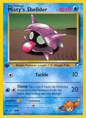 Misty's Shellder, Gym Heroes