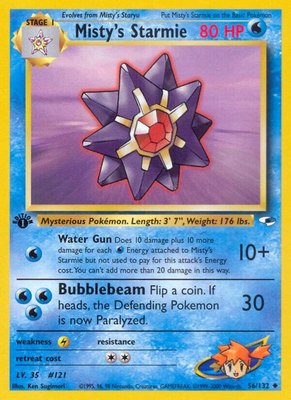Misty's Starmie, Gym Heroes