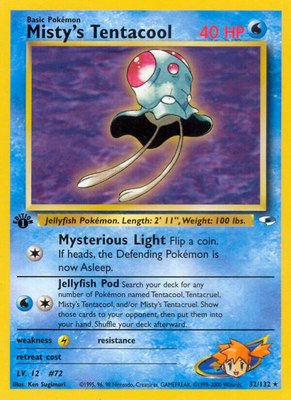 Misty's Tentacool (32), Gym Heroes