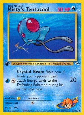 Misty's Tentacool (57), Gym Heroes
