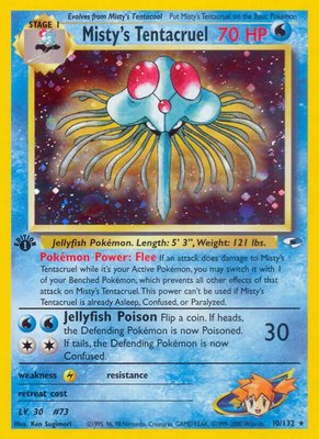 Misty's Tentacruel, Gym Heroes