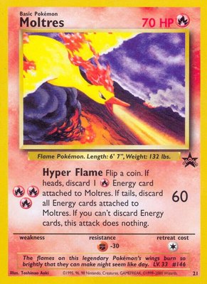 Moltres, WoTC Promo