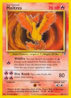 Moltres, Legendary Collection