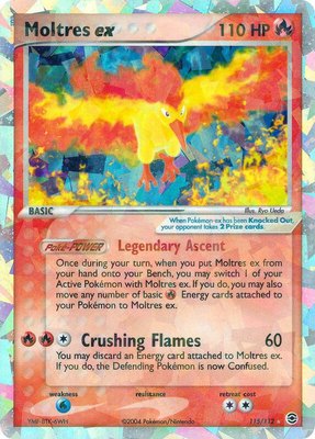 Moltres ex, EX FireRed & LeafGreen