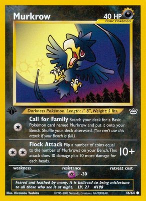 Murkrow, Neo Revelation