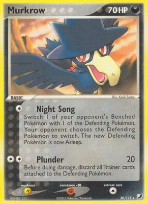 Murkrow, EX Unseen Forces