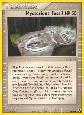 Mysterious Fossil, EX Legend Maker