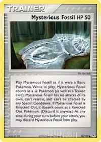Mysterious Fossil, EX Holon Phantoms
