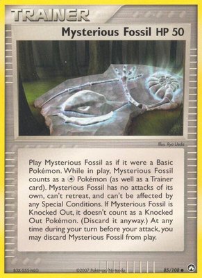 Mysterious Fossil, EX Power Keepers