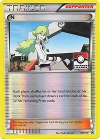N (Supporter), Black and White Promos