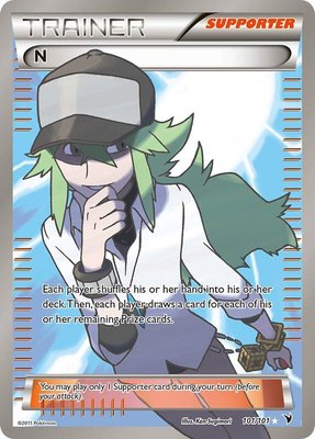 N (Supporter) (Full Art), Noble Victories