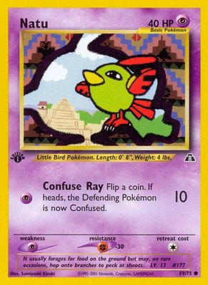 Natu, Neo Discovery