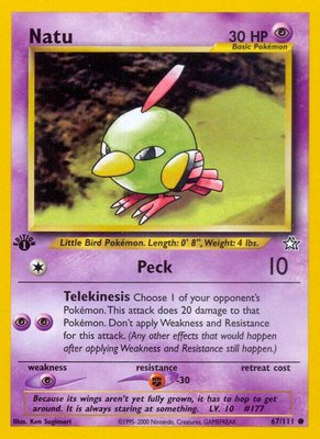 Natu, Neo Genesis
