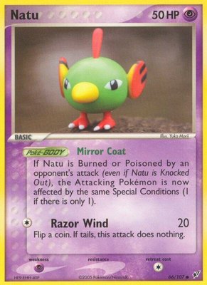 Natu, EX Deoxys