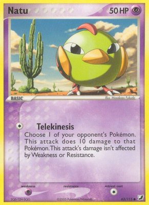 Natu, EX Unseen Forces