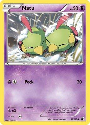 Natu, Legendary Treasures