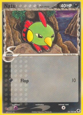 Natu (Delta Species), EX Dragon Frontiers
