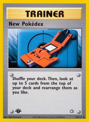 New Pokedex, Neo Genesis