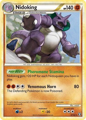 Nidoking, Triumphant